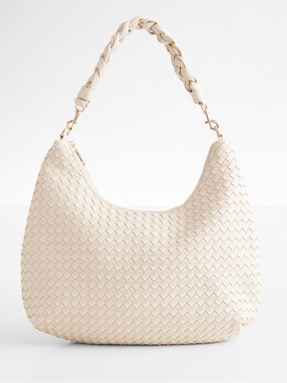 Urban Expressions Woven Convertible Hobo Purse